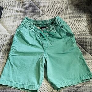 Vans Green Casual Shorts with Elastic Waist